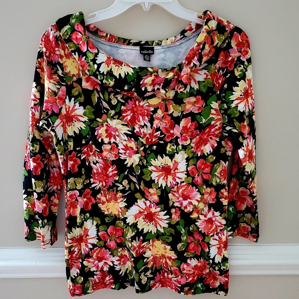 Rafaella 3/4 Sleeve Blouse